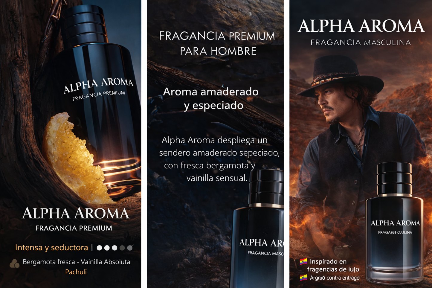 Alpha Aroma | Fragancia Premium para Hombre